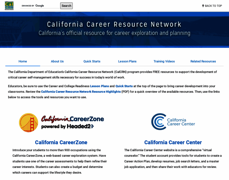 Californiacareers.info thumbnail