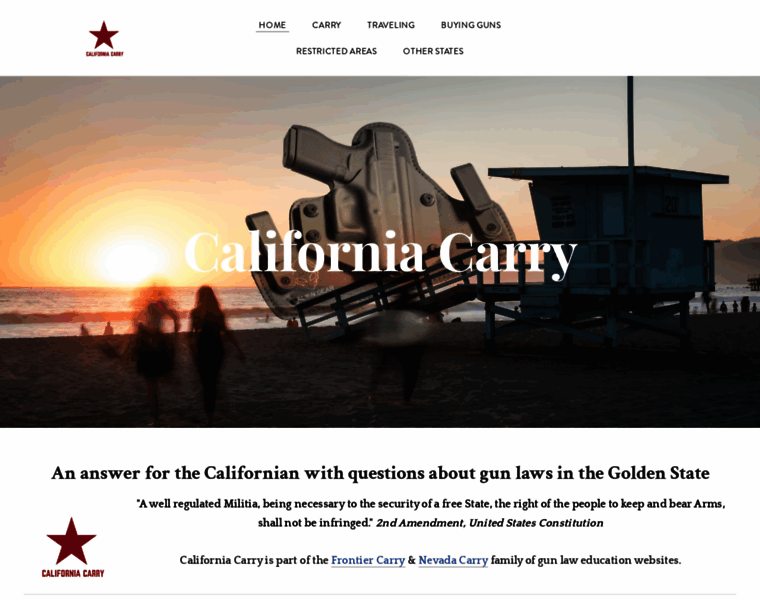 Californiacarry.org thumbnail