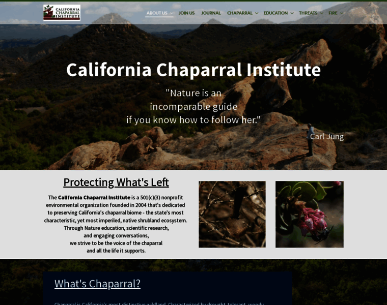 Californiachaparral.com thumbnail