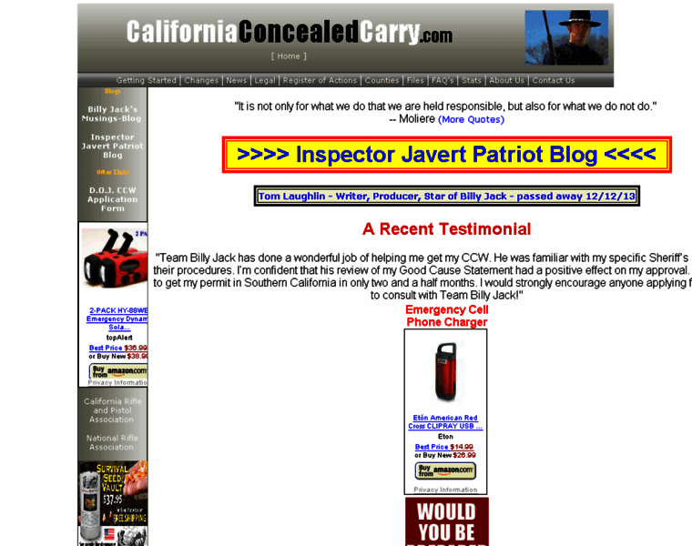 Californiaconcealedcarry.com thumbnail