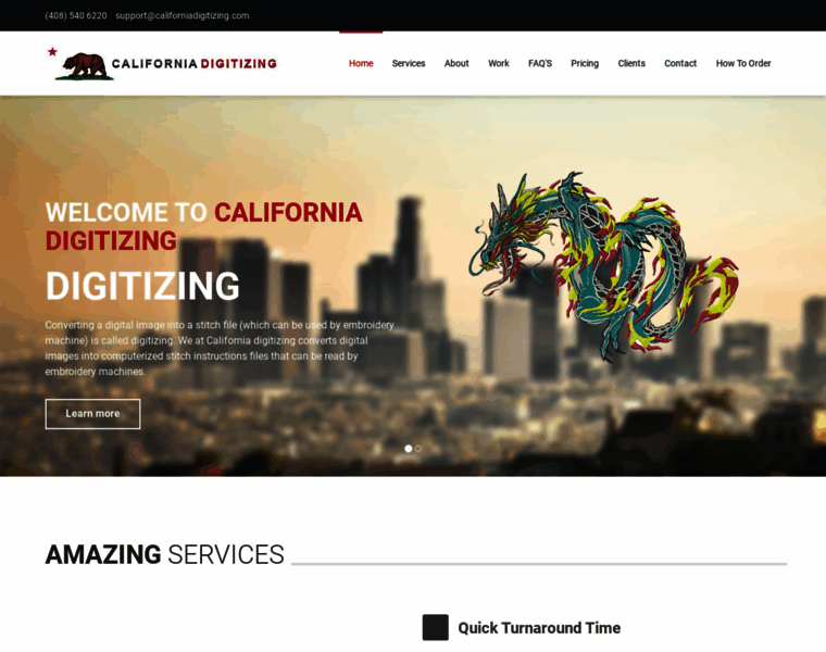 Californiadigitizing.com thumbnail