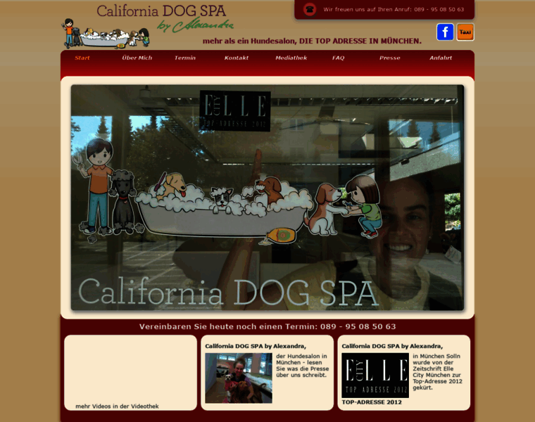 Californiadogspa.com thumbnail