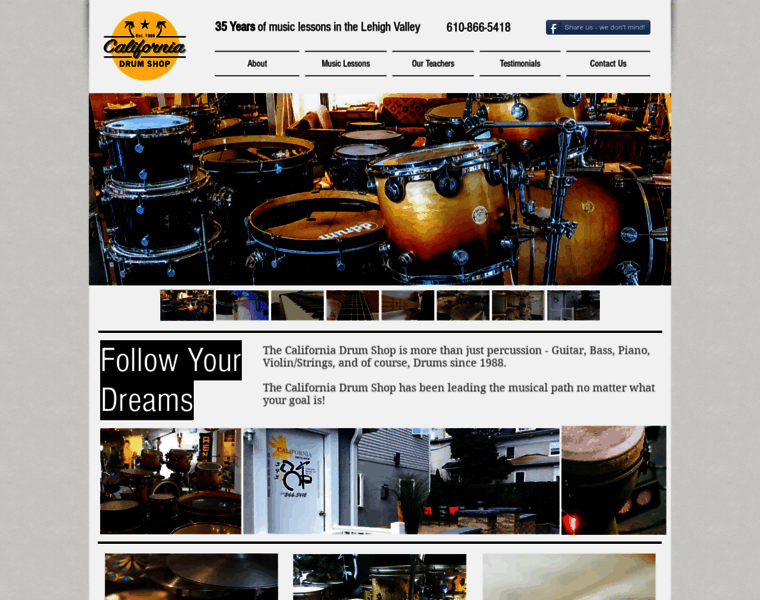 Californiadrumshop.com thumbnail Californiadrumshop.com thumbnail