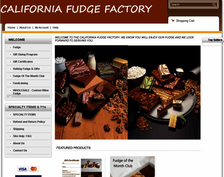 Californiafudgefactory.com thumbnail
