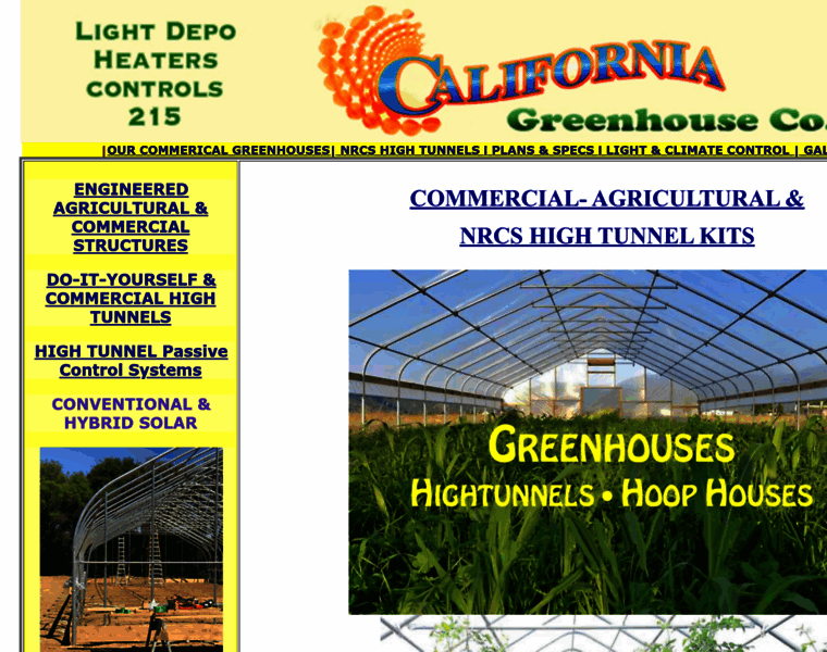 Californiagreenhouse.com thumbnail
