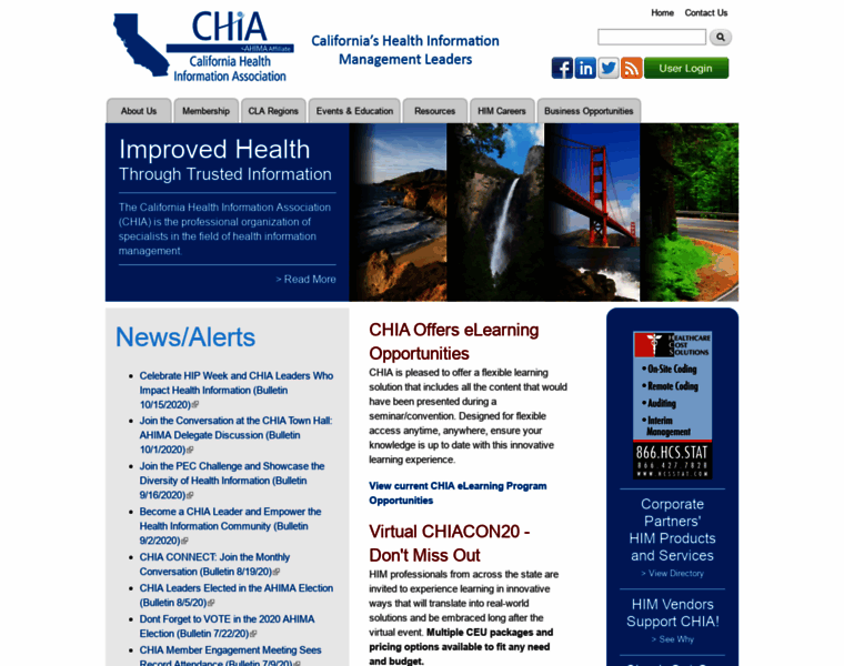 Californiahia.org thumbnail