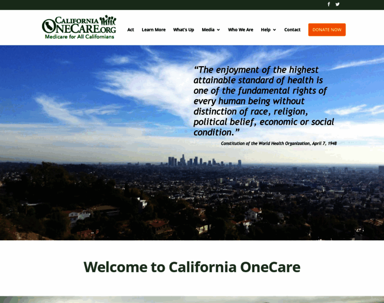 Californiaonecare.org thumbnail