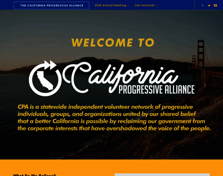 Californiaprogressivealliance.org thumbnail