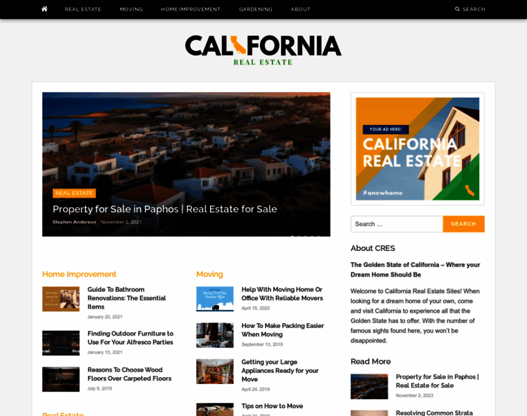 Californiarealestatesites.com thumbnail