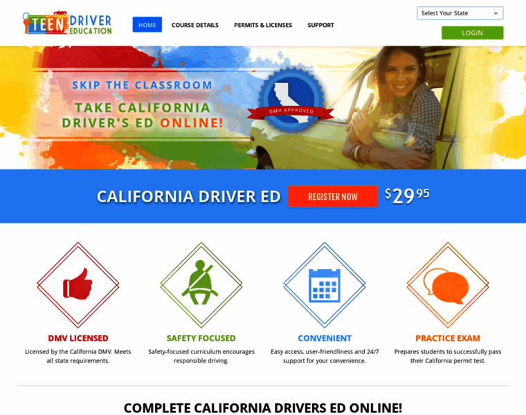 Californiateendriving.com thumbnail