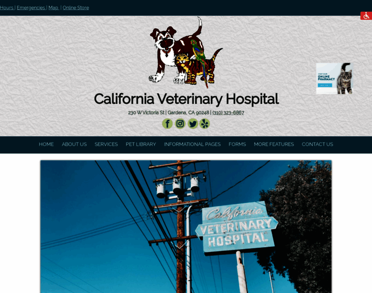 Californiavethospital.com thumbnail