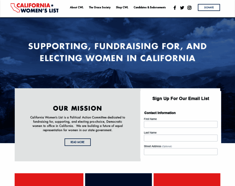 Californiawomenslist.org thumbnail