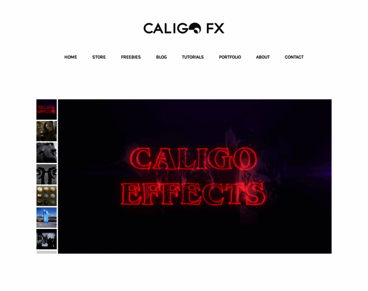 Caligofx.net thumbnail