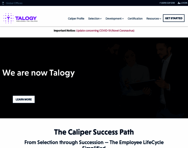 Calipercorp.com thumbnail