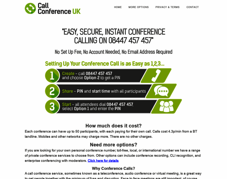Call-conferencing.co.uk thumbnail