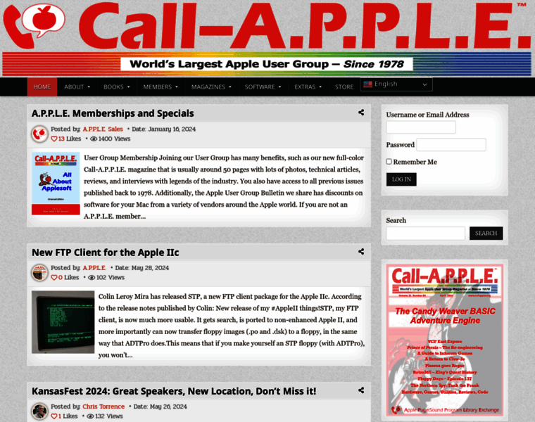 Callapple.org thumbnail