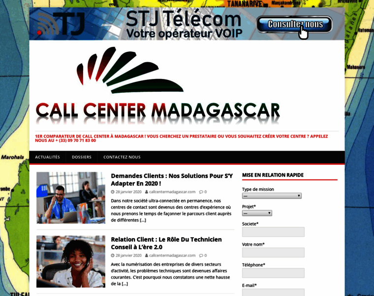 Callcentermadagascar.com thumbnail
