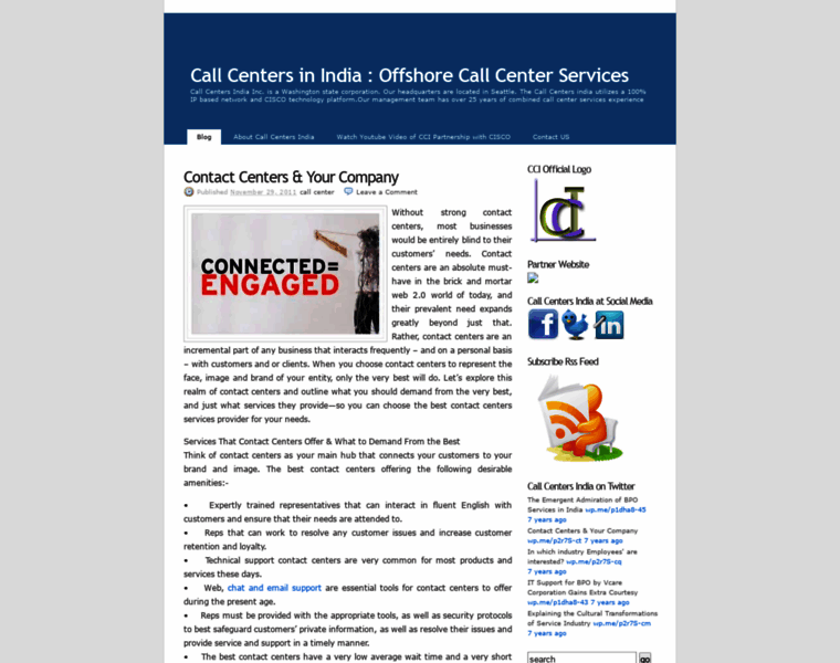 Callcentersindia.wordpress.com thumbnail
