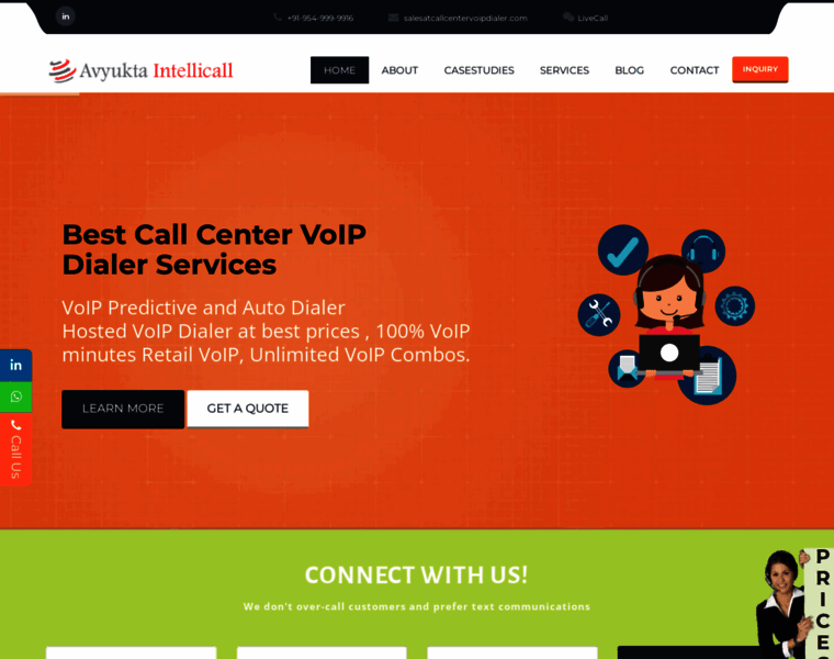 Callcentervoipdialer.com thumbnail