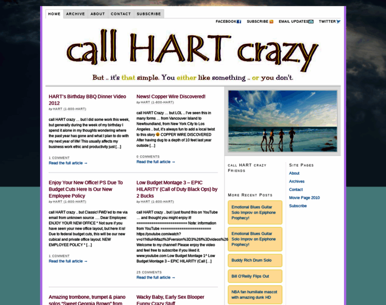 Callhart.com thumbnail