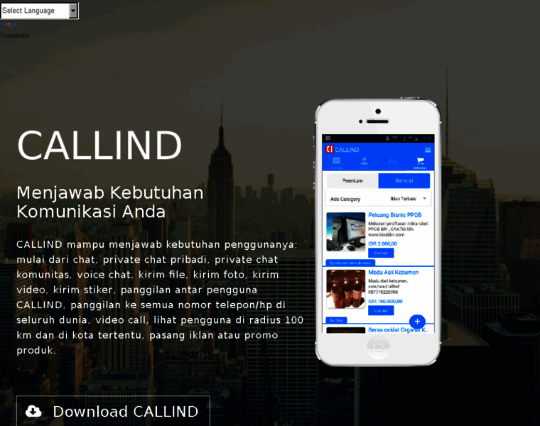 Callind.com thumbnail