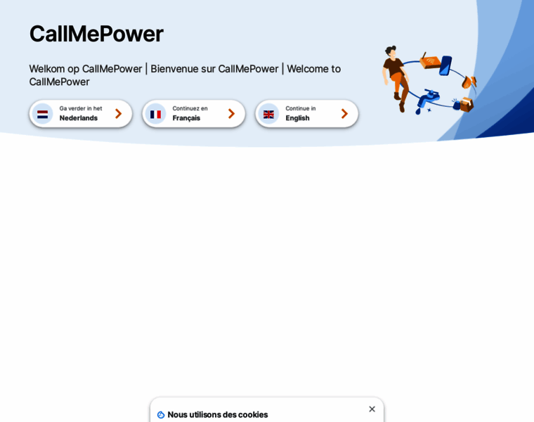 Callmepower.be thumbnail