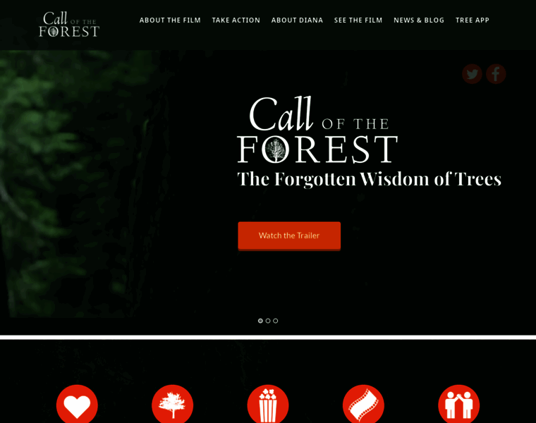 Calloftheforest.ca thumbnail
