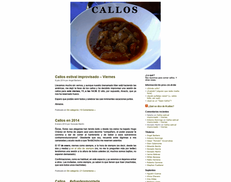 Callos.org thumbnail