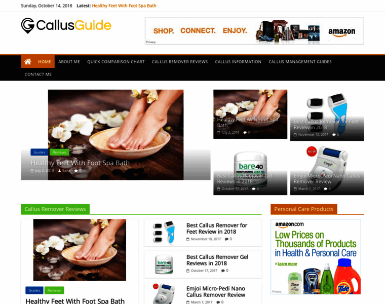Callusguide.com thumbnail