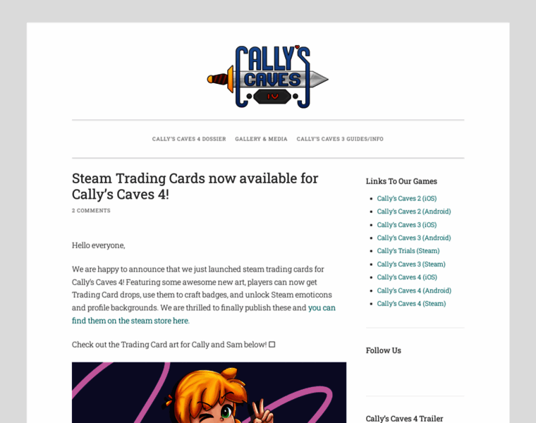 Callyscaves.com thumbnail