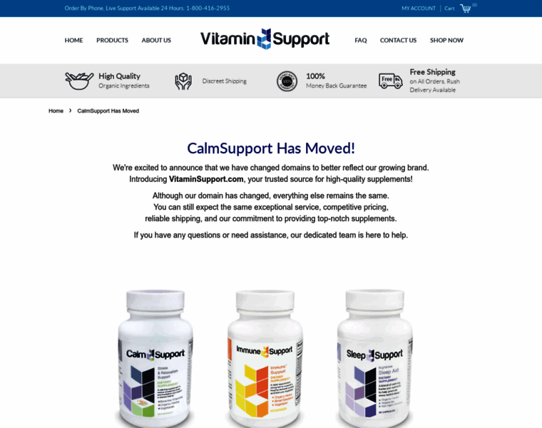 Calmsupport.com thumbnail Calmsupport.com thumbnail