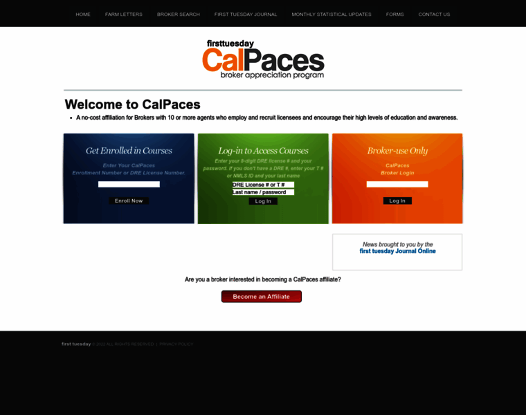 Calpaces.com thumbnail
