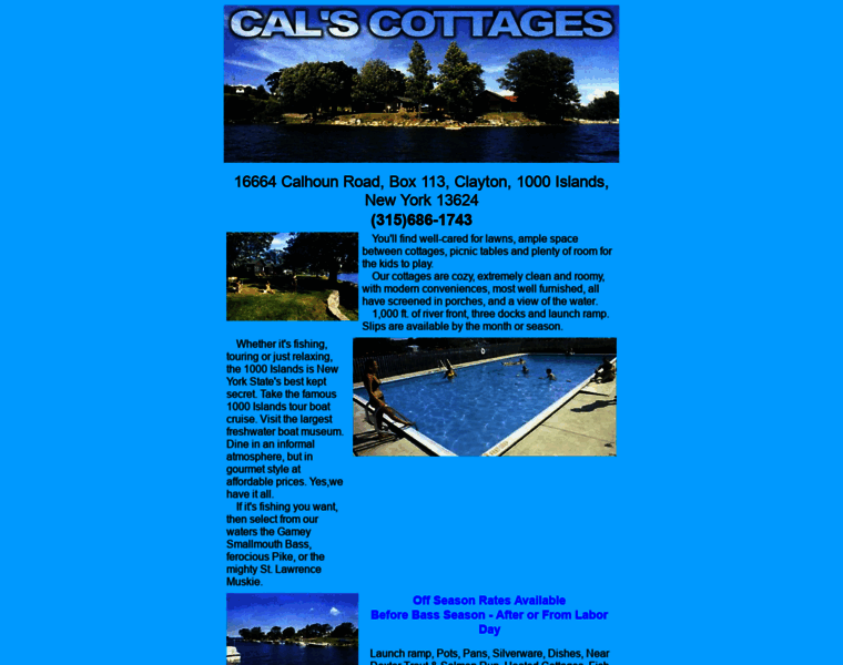 Calscottages.com thumbnail