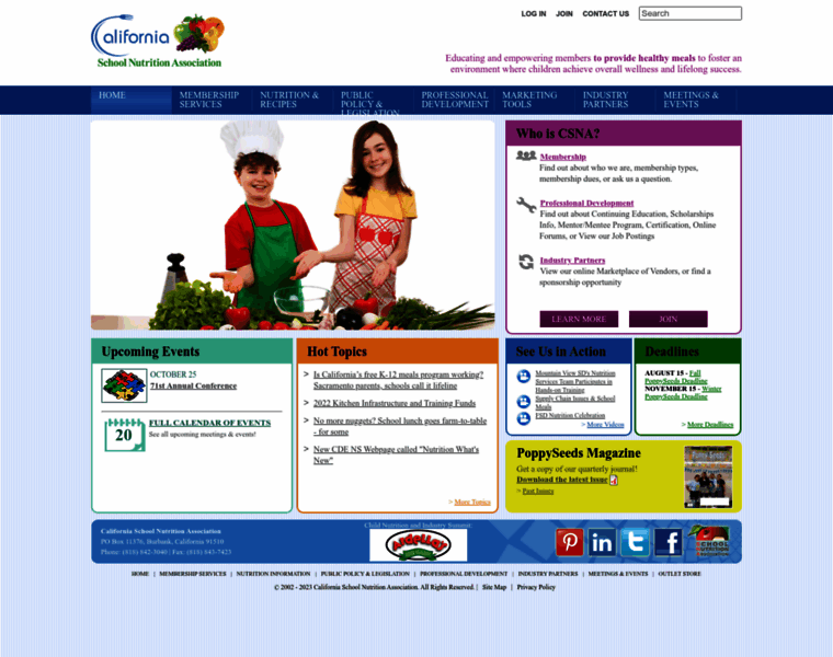 Calsna.org thumbnail