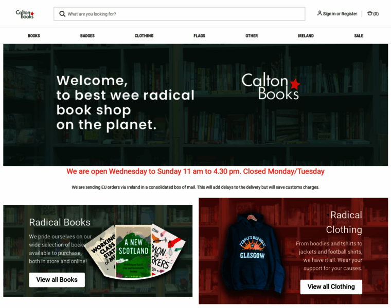 Calton-books.co.uk thumbnail