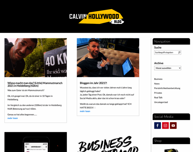 Calvinhollywood-blog.de thumbnail