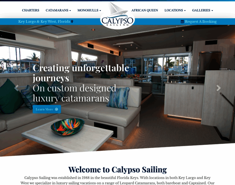 Calypsosailing.com thumbnail