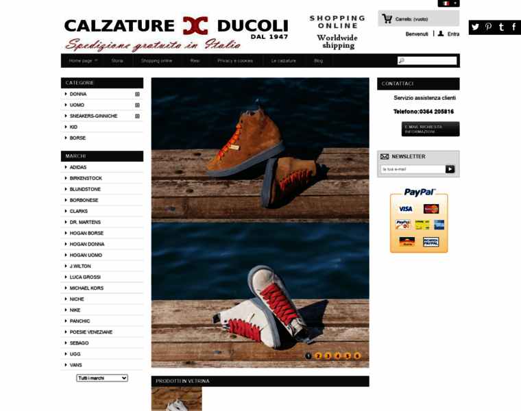 Calzatureducoli.com thumbnail