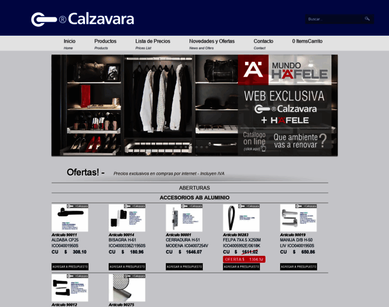 Calzavara.com.ar thumbnail