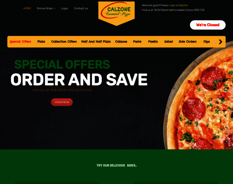 Calzonepizza-online.co.uk thumbnail
