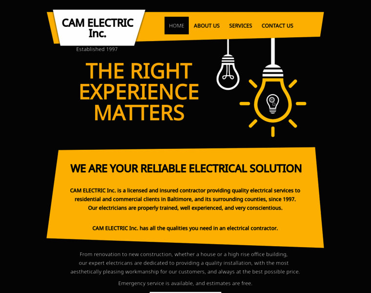 Cam-electric.com thumbnail