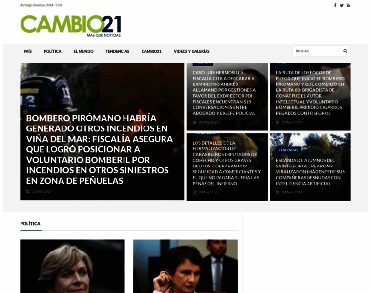 Cambio21.cl thumbnail