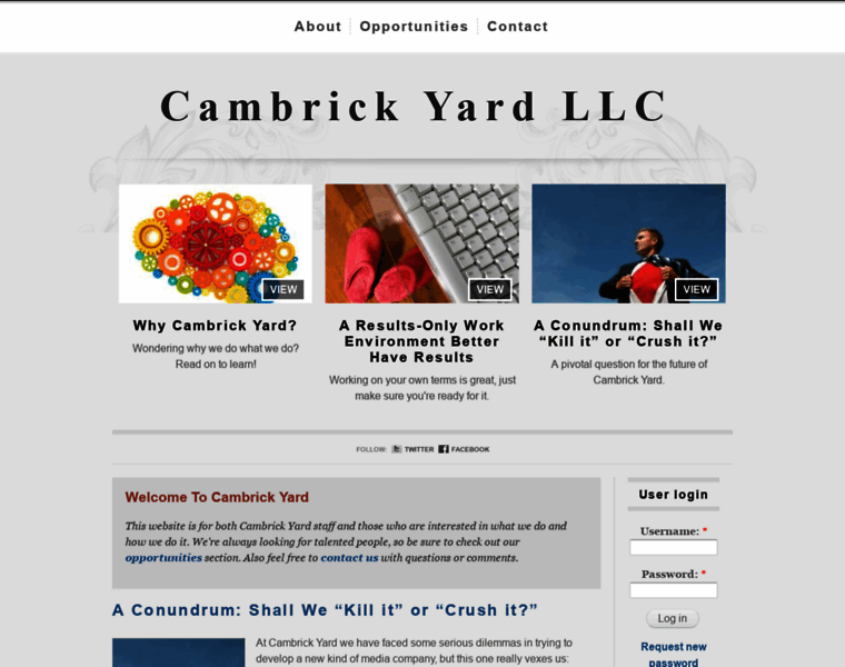 Cambrickyard.com thumbnail