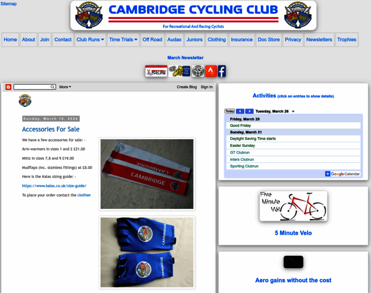Cambridge-cycling-club.org.uk thumbnail