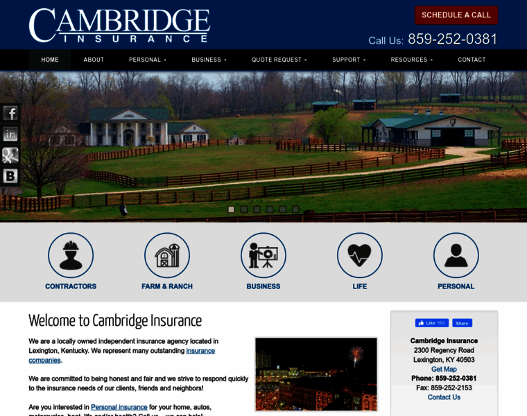 Cambridgeinsurance.net thumbnail