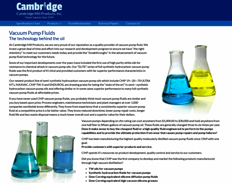 Cambridgemillproducts.com thumbnail