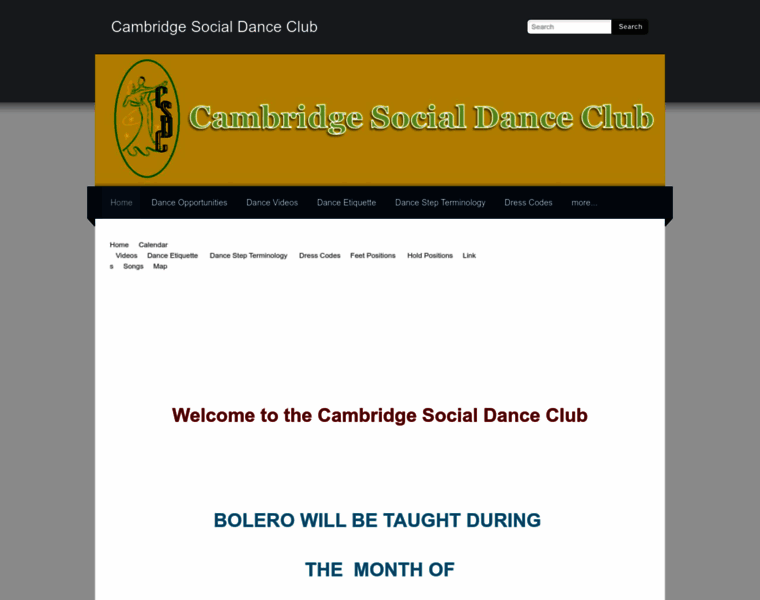 Cambridgesocialdanceclub.com thumbnail