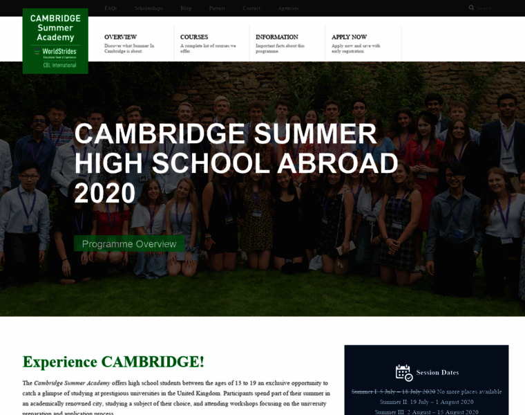 Cambridgesummeracademy.com thumbnail