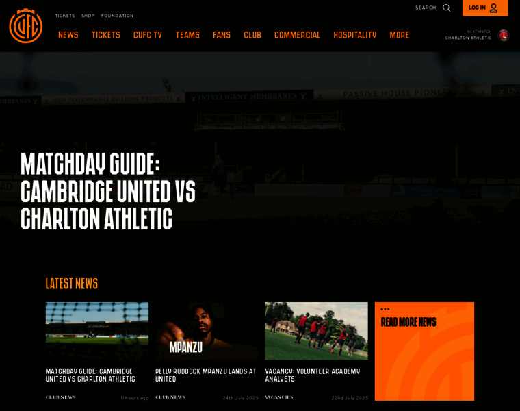 Cambridgeunited.com thumbnail