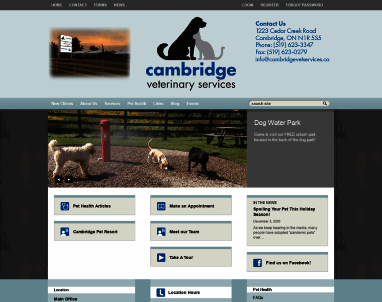 Cambridgevetservices.ca thumbnail